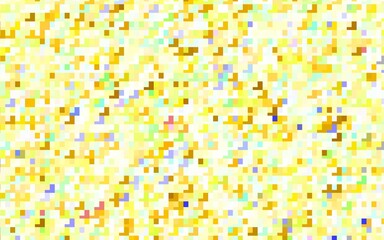 Light Green, Yellow vector background with rectangles.