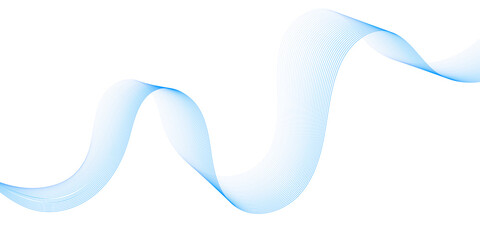 Abstract dynamic music wave. Technology background. Vector sound wave with lines.
