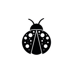 Ladybug icon vector set. Insect illustration sign collection. Bug symbol or logo.