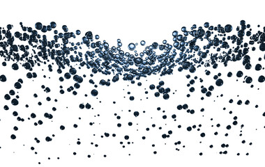 Fototapeta premium Molecules Under Surface Gather