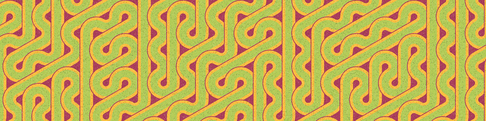 Colour Hexagon Tile Connection art background design illustration