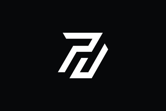 PJ logo letter design on luxury background. JP logo monogram initials letter concept. PJ icon logo design. JP elegant and Professional letter icon design on black background. P J JP PJ