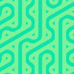 Colour Hexagon Tile Connection art background design illustration