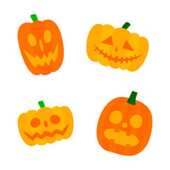 色々なハロウィンのかぼちゃ