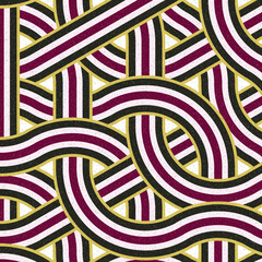 Colour Hexagon Tile Connection art background design illustration