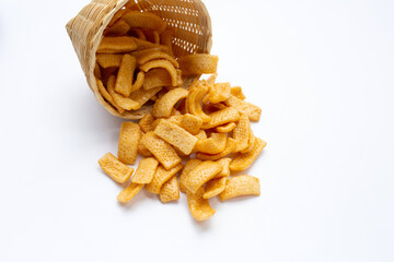 Potato chips, Snack coated in caramel