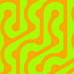 Colour Hexagon Tile Connection art background design illustration