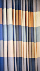 Colorful cotton abstract.