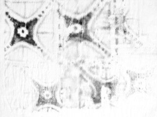 Fototapeta premium Dirty art. Black and white abstract ink