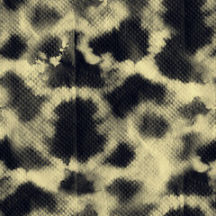 Seamless black animal print paper fabric