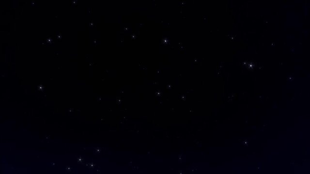 Sternenhimmel - 360&deg; Panorama | Loop