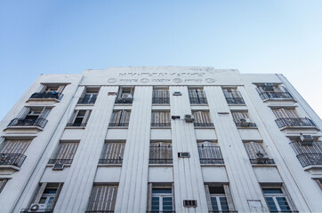 Old Art Deco Building in Rosario, Argentina