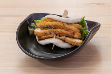 Pan Bao con pollo