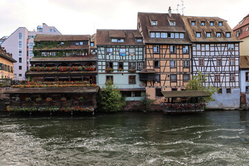 Els&auml;sser Fachwerk im Stra&szlig;burger M&uuml;hlenviertel