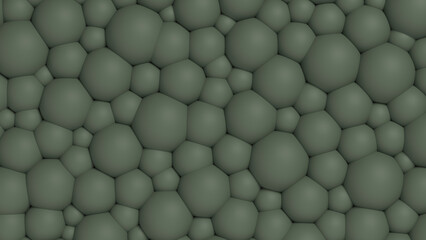 Convex bubble textured khaki green background