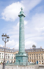 Fototapeta na wymiar Paris, Vendome Square landmark. France
