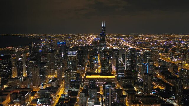 aerial illinois chicago