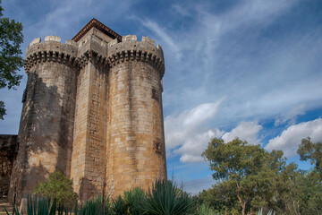 antiguo castillo del pueblo abandonado de Granadilla, Espa&ntilde;a