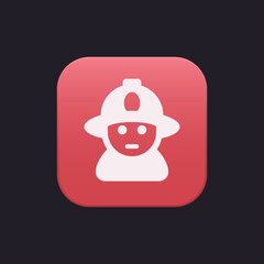 Fireman - Sticker