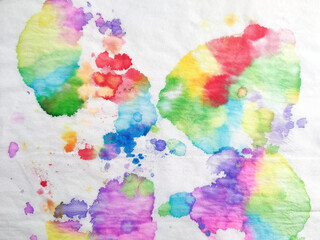 Dirty art. Vibrant dirty drawing. Creative