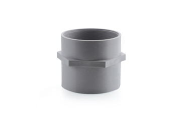 UPVC  CPVC Fittings for polypropylene pipes. Elements for pipelines. plastic piping elements. They are designed for connecting pipes. Concept sale of polypropylene fittings.