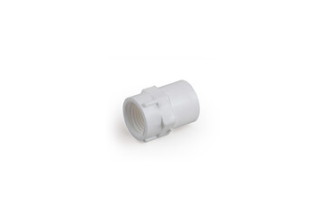UPVC  CPVC Fittings for polypropylene pipes. Elements for pipelines. plastic piping elements. They are designed for connecting pipes. Concept sale of polypropylene fittings.