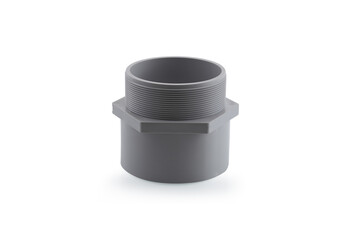 UPVC  CPVC Fittings for polypropylene pipes. Elements for pipelines. plastic piping elements. They are designed for connecting pipes. Concept sale of polypropylene fittings.