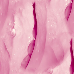 Obraz na płótnie Canvas Alcohol ink pink seamless background. Art for