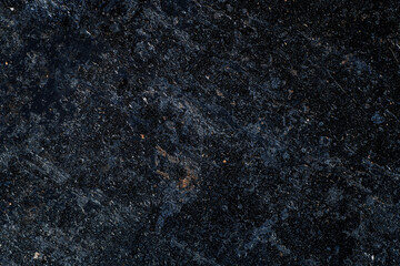 dark rusted and oxidized metal surface, concept photo to show planetary ground level.