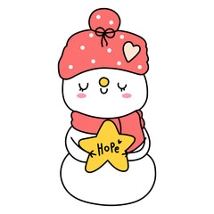 Snowman illustration