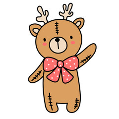 teddy bear illustration