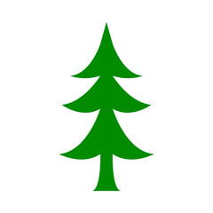 green christmas tree