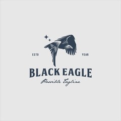 Eagle Hawk Logo Design Vector Image