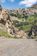 aul on the top of the mountain, mountain landscape