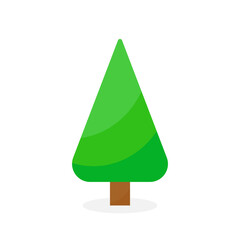 This is a Christmas tree on a white background.