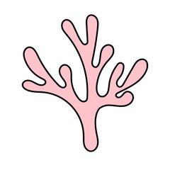 Obraz premium sea coral cartoon