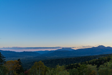 The earliest autumn leaves in Japan