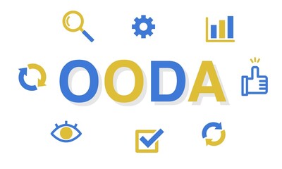 OODAループのイラストアイコン