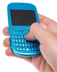 Holding a keyboard based smart phone