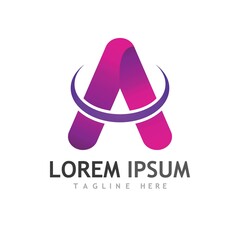 A Letter icon Template