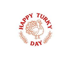 Happy turkey day thanksgiving day t-shirt 