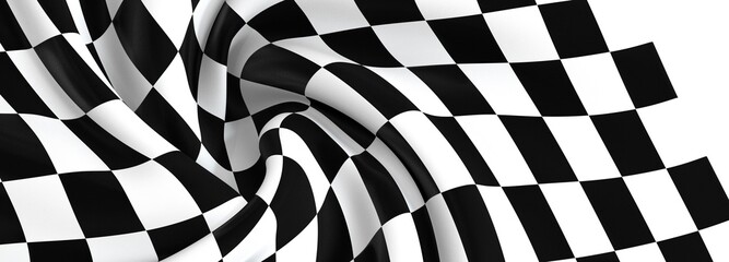 Obraz premium finish flag finishflag background muster