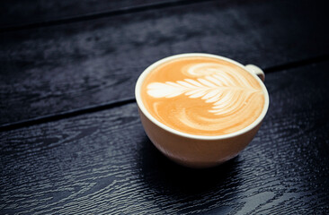 cup of cappuccino