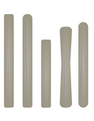 Ice cream sticks. vector illustration