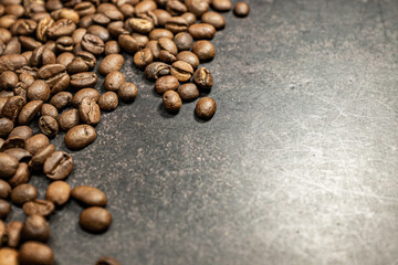 coffee beans on the ground