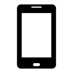  Vector Smart Phone Glyph Icon Design