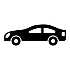  Vector Car Glyph Icon Design