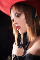 model in red hat