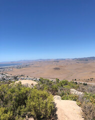 landscape of the desert