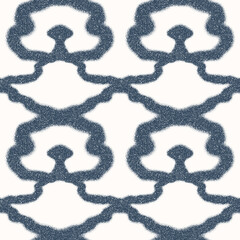 Black and white seamless pattern